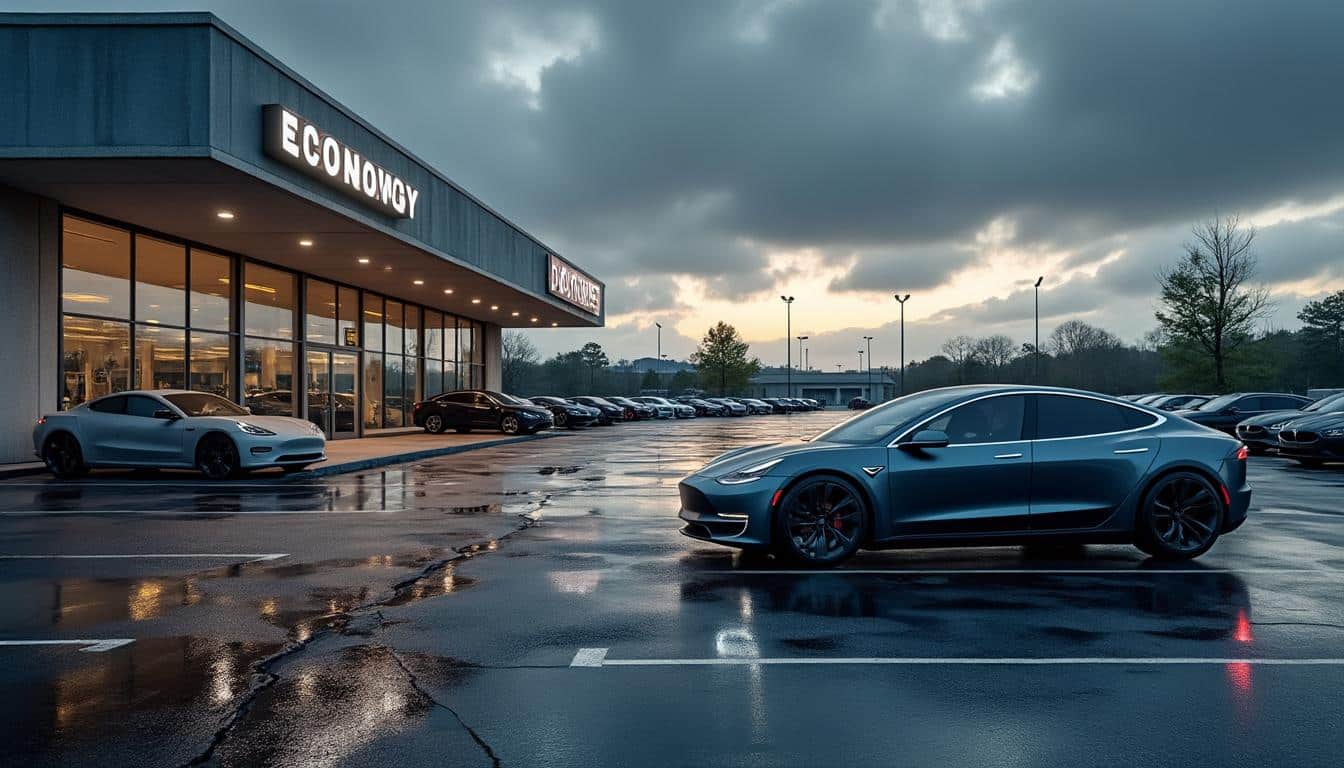 découvrez comment certains modèles de voitures électriques réussissent à se démarquer malgré la chute spectaculaire des ventes automobiles.