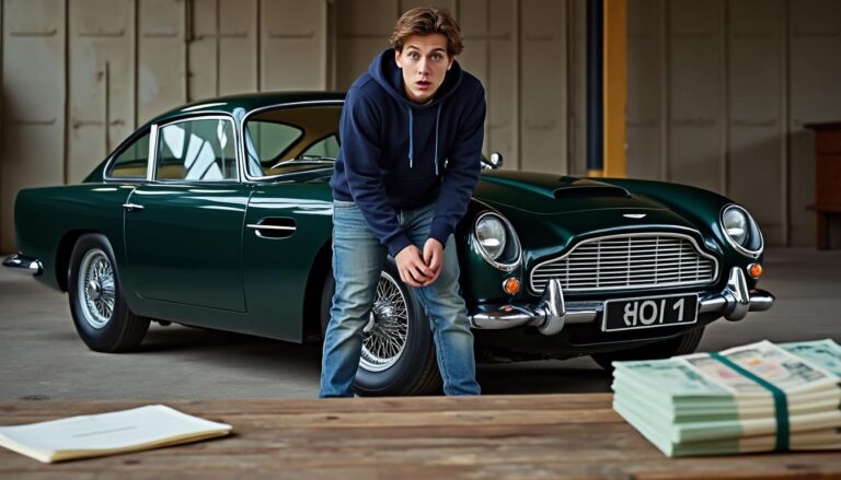 découvrez l'histoire incroyable d'un homme qui achète une aston martin pour seulement 900£ et réalise qu'elle vaut aujourd'hui une fortune inestimable.