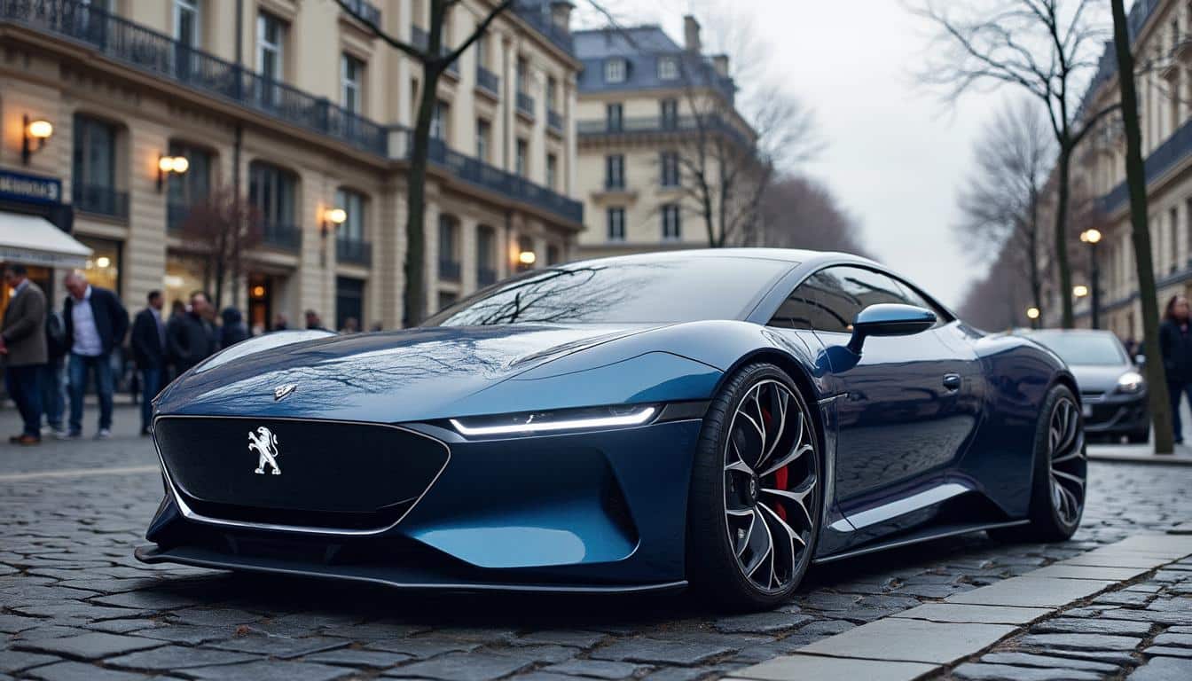 analyse de la baisse du marché automobile français où seule la voiture électrique montre une résistance notable, avec une surprise inattendue signée par peugeot.