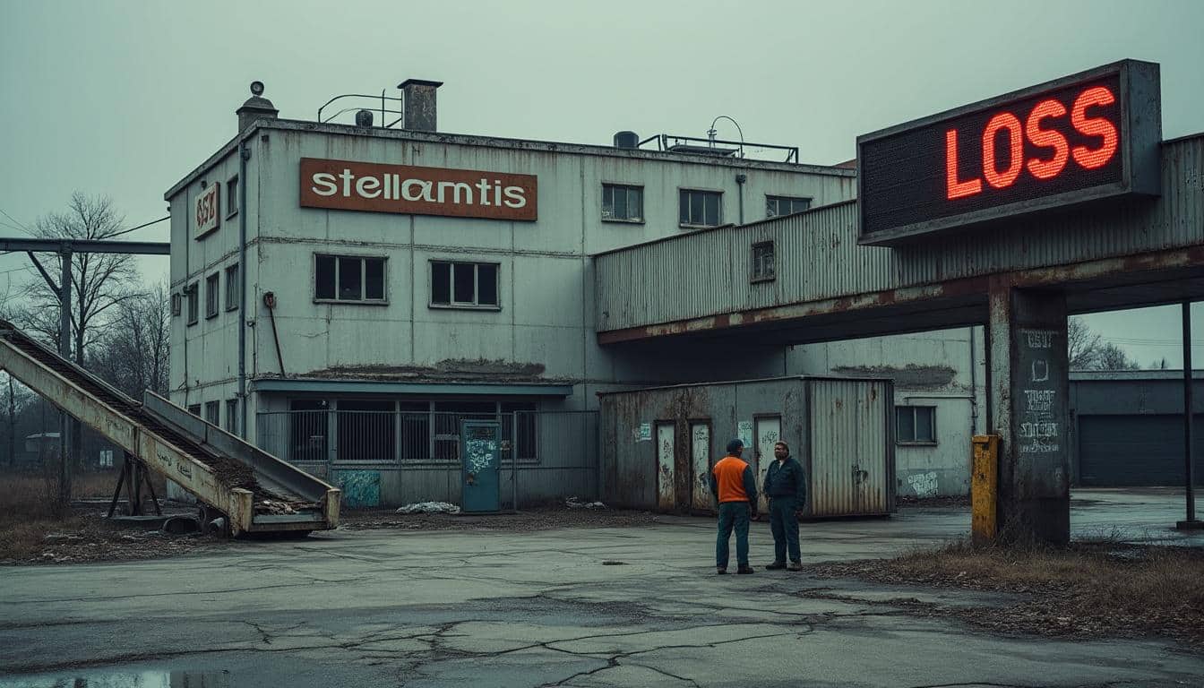 stellantis traverse une crise majeure avec un déficit colossal de 22,3 milliards d’euros, bouleversant l’industrie automobile et suscitant de grandes inquiétudes pour l’avenir du groupe.