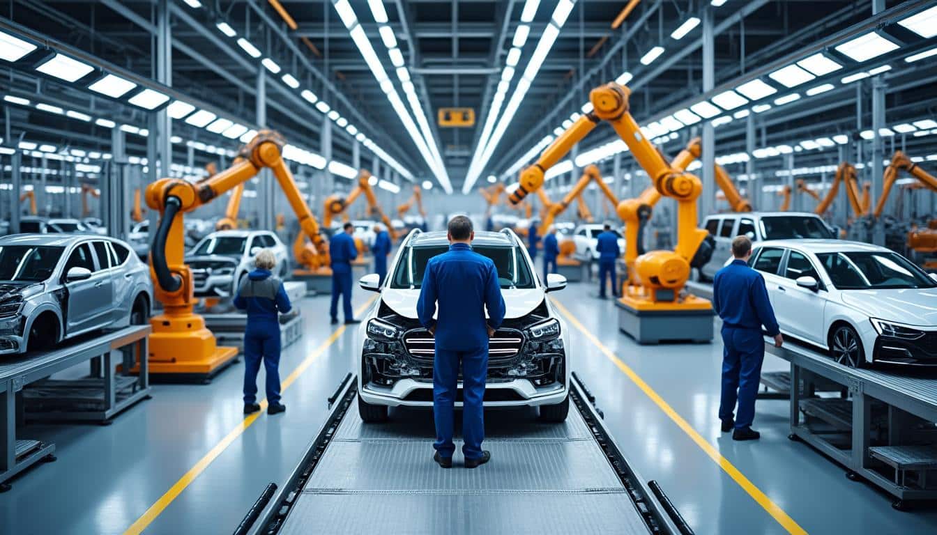 stellantis annonce l'arrêt de la production automobile à l'usine de poissy après 2028, marquant une évolution majeure pour le site industriel et l'avenir de la région.